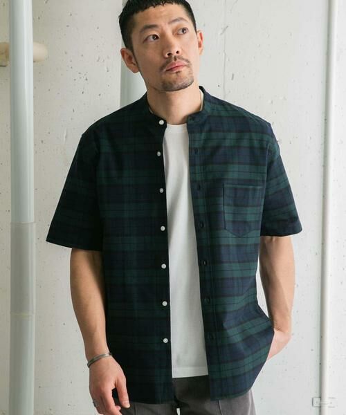 URBAN RESEARCH ROSSO / アーバンリサーチ ロッソ シャツ・ブラウス | 『抗菌/消臭』『XXLサイズあり』ハイパフォーマンスバンドカラー半袖シャツ | 詳細7