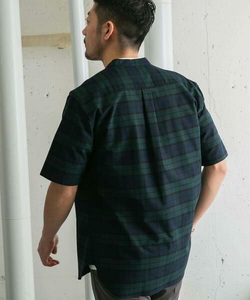 URBAN RESEARCH ROSSO / アーバンリサーチ ロッソ シャツ・ブラウス | 『抗菌/消臭』『XXLサイズあり』ハイパフォーマンスバンドカラー半袖シャツ | 詳細9