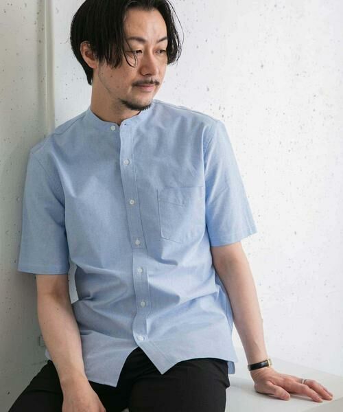 URBAN RESEARCH ROSSO / アーバンリサーチ ロッソ シャツ・ブラウス | 『抗菌/消臭』『XXLサイズあり』ハイパフォーマンスバンドカラー半袖シャツ | 詳細16