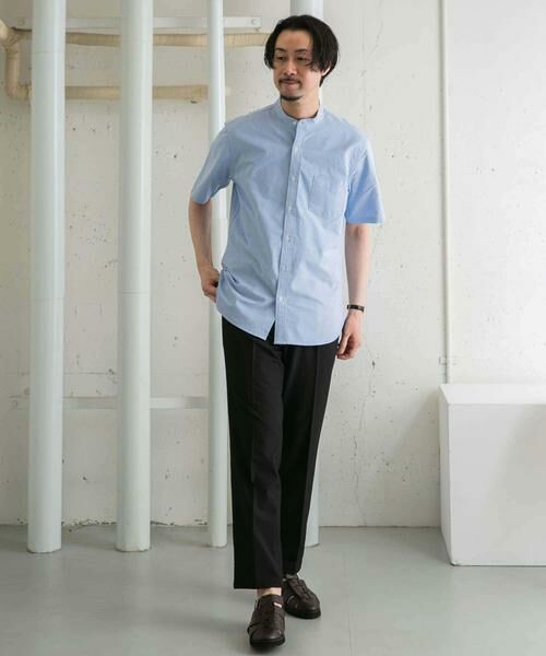 URBAN RESEARCH ROSSO / アーバンリサーチ ロッソ シャツ・ブラウス | 『抗菌/消臭』『XXLサイズあり』ハイパフォーマンスバンドカラー半袖シャツ | 詳細20