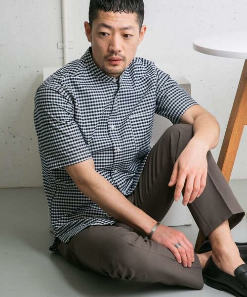 URBAN RESEARCH ROSSO / アーバンリサーチ ロッソ シャツ・ブラウス | 『抗菌/消臭』『XXLサイズあり』ハイパフォーマンスバンドカラー半袖シャツ | 詳細30