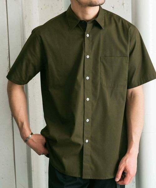 URBAN RESEARCH ROSSO / アーバンリサーチ ロッソ シャツ・ブラウス | 『防シワ/防臭』『XLサイズあり』ハイパフォーマンスブロード半袖シャツ | 詳細1