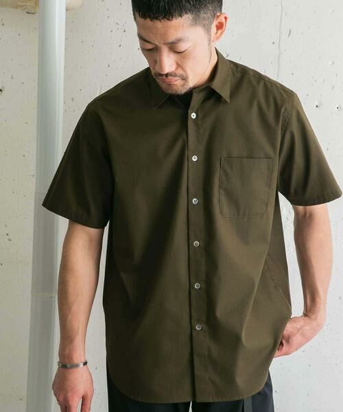 URBAN RESEARCH ROSSO / アーバンリサーチ ロッソ シャツ・ブラウス | 『防シワ/防臭』『XLサイズあり』ハイパフォーマンスブロード半袖シャツ | 詳細2