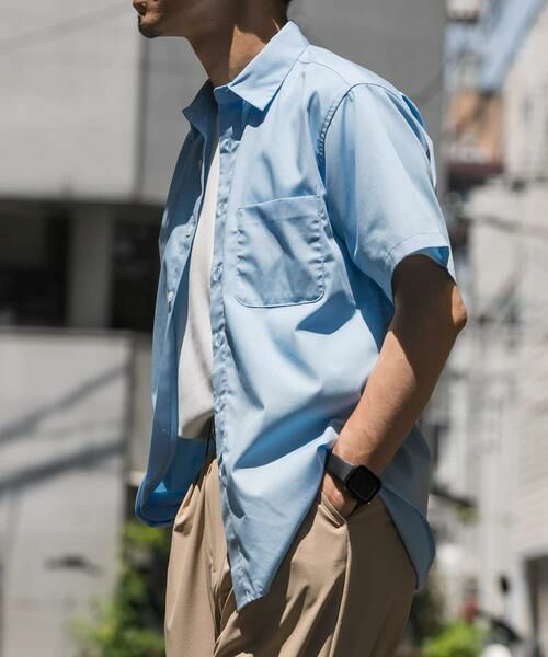 URBAN RESEARCH ROSSO / アーバンリサーチ ロッソ シャツ・ブラウス | 『防シワ/防臭』『XLサイズあり』ハイパフォーマンスブロード半袖シャツ | 詳細14