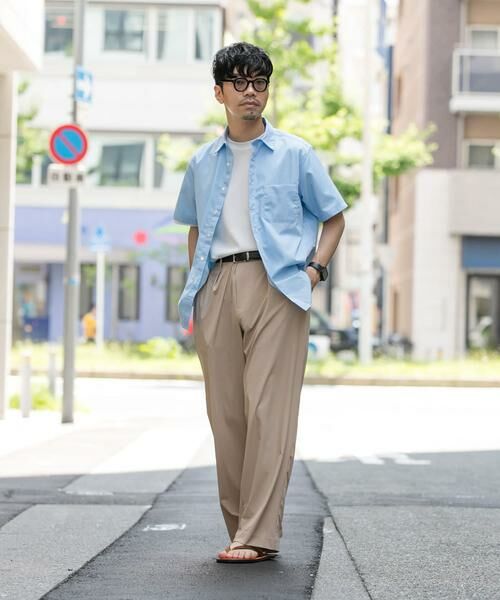 URBAN RESEARCH ROSSO / アーバンリサーチ ロッソ シャツ・ブラウス | 『防シワ/防臭』『XLサイズあり』ハイパフォーマンスブロード半袖シャツ | 詳細17