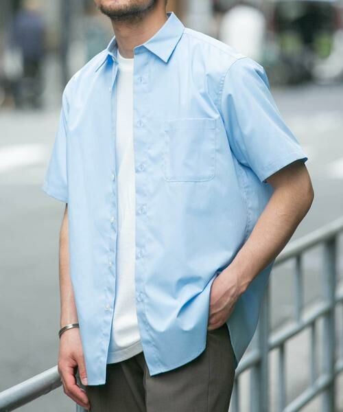 URBAN RESEARCH ROSSO / アーバンリサーチ ロッソ シャツ・ブラウス | 『防シワ/防臭』『XLサイズあり』ハイパフォーマンスブロード半袖シャツ | 詳細19