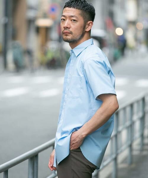 URBAN RESEARCH ROSSO / アーバンリサーチ ロッソ シャツ・ブラウス | 『防シワ/防臭』『XLサイズあり』ハイパフォーマンスブロード半袖シャツ | 詳細22