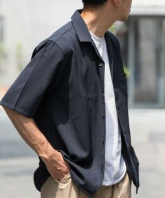 URBAN RESEARCH ROSSO / アーバンリサーチ ロッソ シャツ・ブラウス | 『WEB限定』『セットアップ対応』パナマ風オープンカラー半袖シャツ