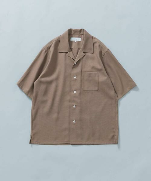 URBAN RESEARCH ROSSO / アーバンリサーチ ロッソ シャツ・ブラウス | 『WEB限定』『セットアップ対応』パナマ風オープンカラー半袖シャツ | 詳細10