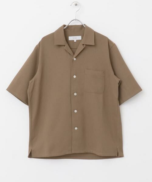 URBAN RESEARCH ROSSO / アーバンリサーチ ロッソ シャツ・ブラウス | 『WEB限定』『セットアップ対応』パナマ風オープンカラー半袖シャツ | 詳細11