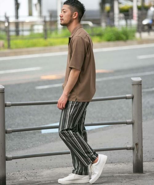 URBAN RESEARCH ROSSO / アーバンリサーチ ロッソ シャツ・ブラウス | 『WEB限定』『セットアップ対応』パナマ風オープンカラー半袖シャツ | 詳細8