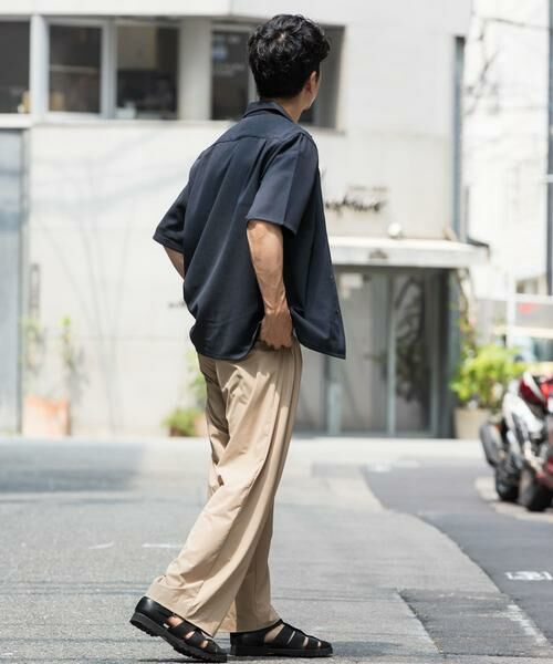 URBAN RESEARCH ROSSO / アーバンリサーチ ロッソ シャツ・ブラウス | 『WEB限定』『セットアップ対応』パナマ風オープンカラー半袖シャツ | 詳細16