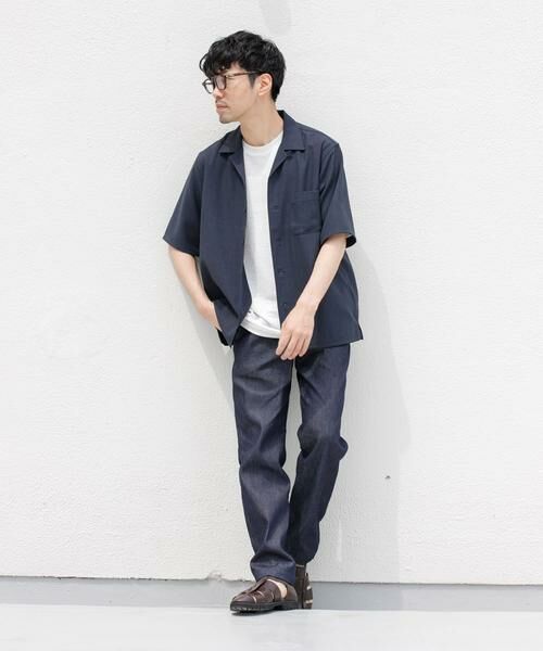 URBAN RESEARCH ROSSO / アーバンリサーチ ロッソ シャツ・ブラウス | 『WEB限定』『セットアップ対応』パナマ風オープンカラー半袖シャツ | 詳細20