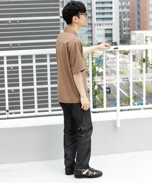 URBAN RESEARCH ROSSO / アーバンリサーチ ロッソ シャツ・ブラウス | 『WEB限定』『セットアップ対応』パナマ風スキッパーシャツ | 詳細11