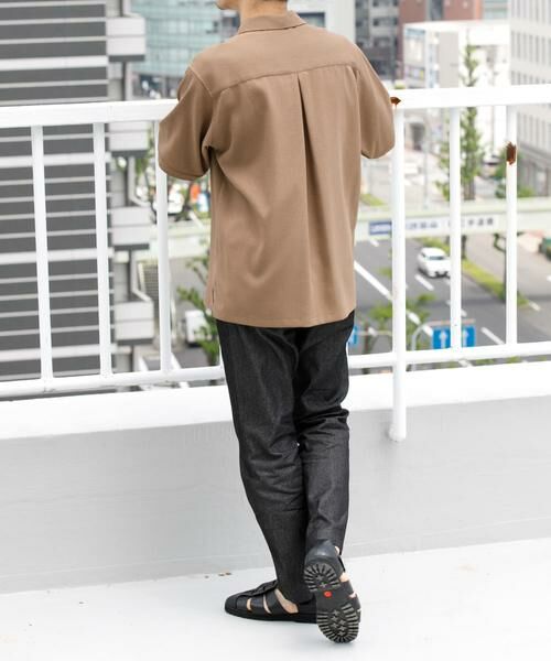 URBAN RESEARCH ROSSO / アーバンリサーチ ロッソ シャツ・ブラウス | 『WEB限定』『セットアップ対応』パナマ風スキッパーシャツ | 詳細12