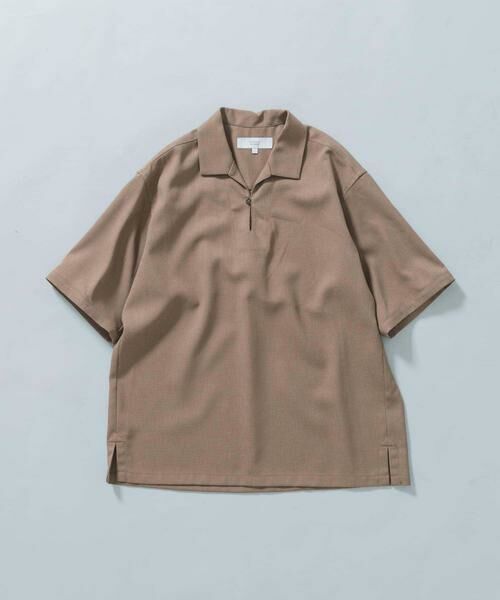 URBAN RESEARCH ROSSO / アーバンリサーチ ロッソ シャツ・ブラウス | 『WEB限定』『セットアップ対応』パナマ風スキッパーシャツ | 詳細13