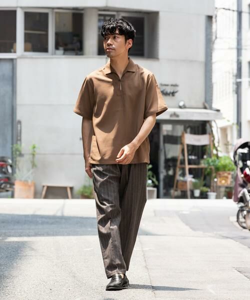 URBAN RESEARCH ROSSO / アーバンリサーチ ロッソ シャツ・ブラウス | 『WEB限定』『セットアップ対応』パナマ風スキッパーシャツ | 詳細3