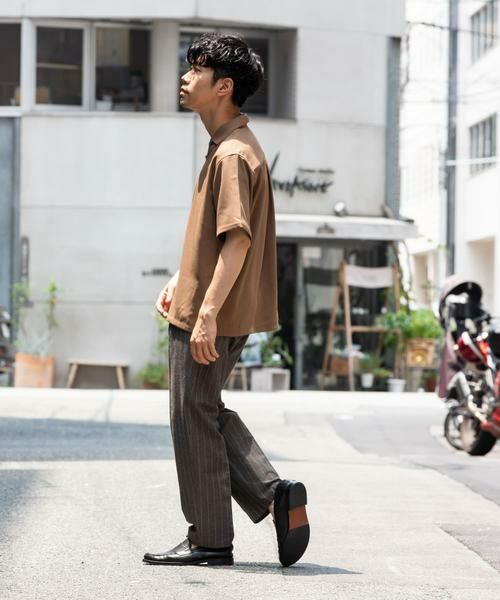 URBAN RESEARCH ROSSO / アーバンリサーチ ロッソ シャツ・ブラウス | 『WEB限定』『セットアップ対応』パナマ風スキッパーシャツ | 詳細4