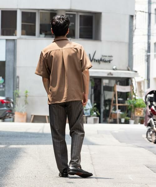 URBAN RESEARCH ROSSO / アーバンリサーチ ロッソ シャツ・ブラウス | 『WEB限定』『セットアップ対応』パナマ風スキッパーシャツ | 詳細5