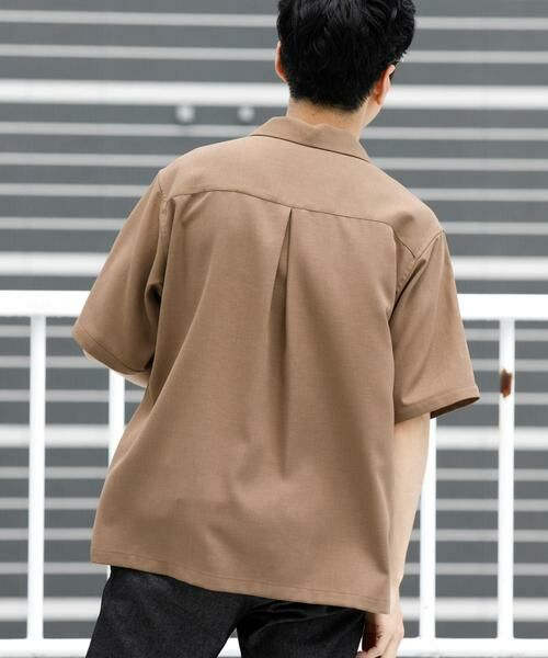 URBAN RESEARCH ROSSO / アーバンリサーチ ロッソ シャツ・ブラウス | 『WEB限定』『セットアップ対応』パナマ風スキッパーシャツ | 詳細9