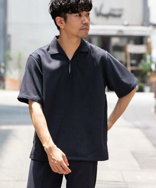 URBAN RESEARCH ROSSO / アーバンリサーチ ロッソ シャツ・ブラウス | 『WEB限定』『セットアップ対応』パナマ風スキッパーシャツ | 詳細17