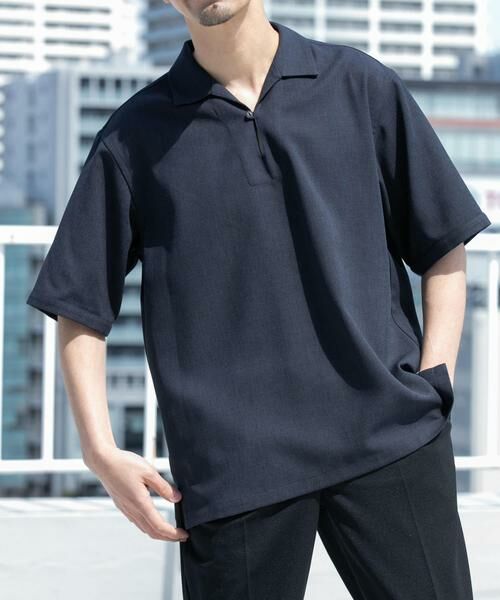 URBAN RESEARCH ROSSO / アーバンリサーチ ロッソ シャツ・ブラウス | 『WEB限定』『セットアップ対応』パナマ風スキッパーシャツ | 詳細26