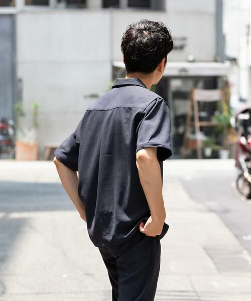 URBAN RESEARCH ROSSO / アーバンリサーチ ロッソ シャツ・ブラウス | 『WEB限定』『セットアップ対応』パナマ風スキッパーシャツ | 詳細19