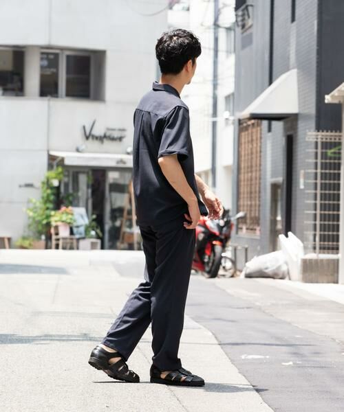 URBAN RESEARCH ROSSO / アーバンリサーチ ロッソ シャツ・ブラウス | 『WEB限定』『セットアップ対応』パナマ風スキッパーシャツ | 詳細22