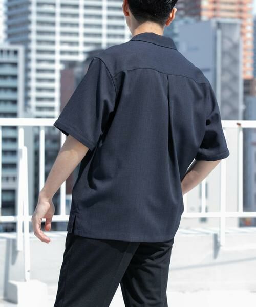 URBAN RESEARCH ROSSO / アーバンリサーチ ロッソ シャツ・ブラウス | 『WEB限定』『セットアップ対応』パナマ風スキッパーシャツ | 詳細24