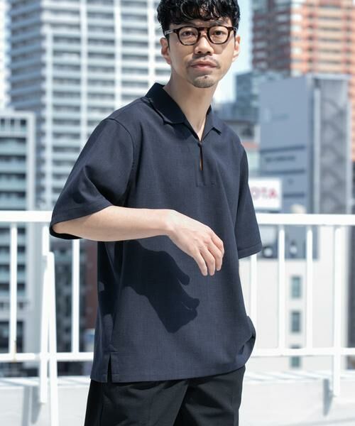 URBAN RESEARCH ROSSO / アーバンリサーチ ロッソ シャツ・ブラウス | 『WEB限定』『セットアップ対応』パナマ風スキッパーシャツ | 詳細25