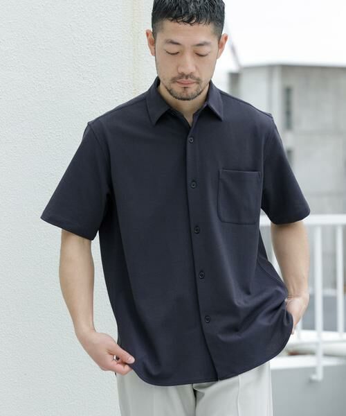 URBAN RESEARCH ROSSO / アーバンリサーチ ロッソ シャツ・ブラウス | 『セットアップ対応/XLサイズあり』コンフォータブルドライショートスリーブシャツ | 詳細1