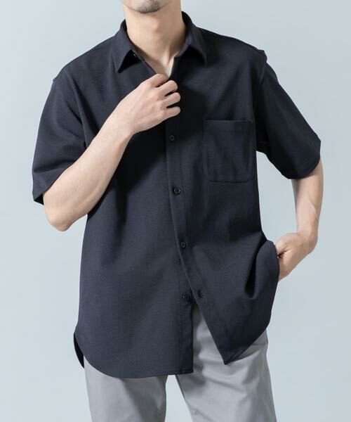 URBAN RESEARCH ROSSO / アーバンリサーチ ロッソ シャツ・ブラウス | 『セットアップ対応/XLサイズあり』コンフォータブルドライショートスリーブシャツ | 詳細10