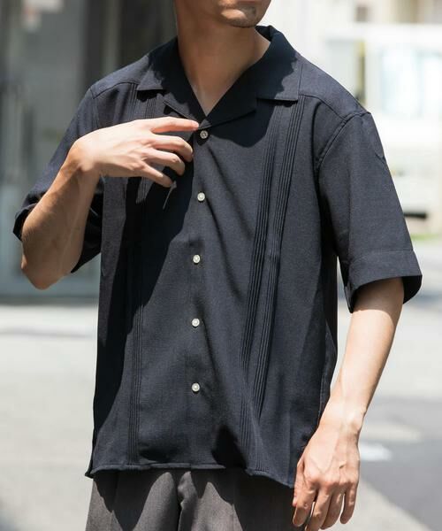 URBAN RESEARCH ROSSO / アーバンリサーチ ロッソ シャツ・ブラウス | 『WEB限定』『XLサイズあり』ウォッシャブルドライタッチ半袖シャツ | 詳細1