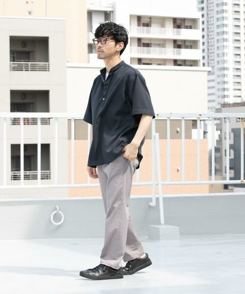 URBAN RESEARCH ROSSO / アーバンリサーチ ロッソ シャツ・ブラウス | 『WEB限定』『セットアップ対応/XLサイズあり』リネンライクバンドカラープルオーバー | 詳細9