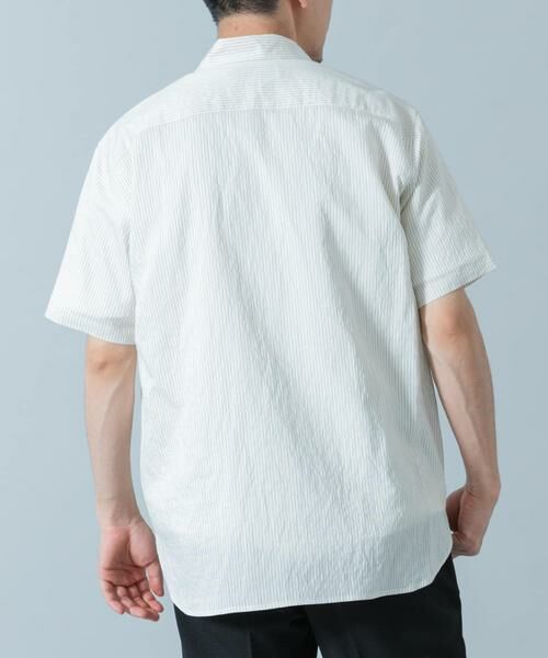 URBAN RESEARCH ROSSO / アーバンリサーチ ロッソ シャツ・ブラウス | 『WEB限定』『XLサイズあり』ストライプレギュラーカラー半袖シャツ | 詳細10