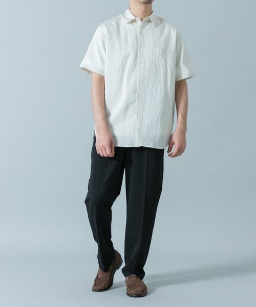 URBAN RESEARCH ROSSO / アーバンリサーチ ロッソ シャツ・ブラウス | 『WEB限定』『XLサイズあり』ストライプレギュラーカラー半袖シャツ | 詳細12