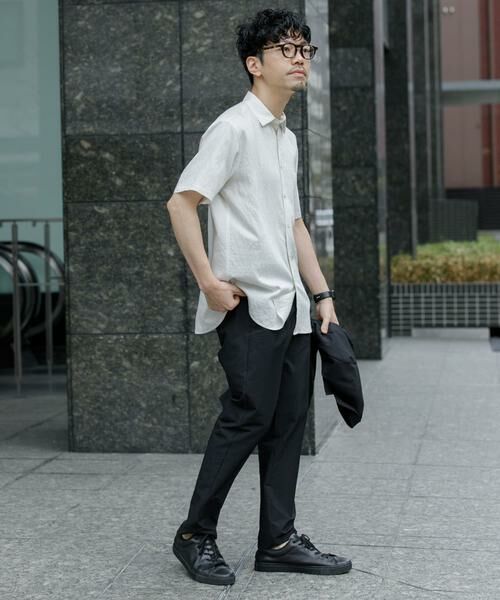 URBAN RESEARCH ROSSO / アーバンリサーチ ロッソ シャツ・ブラウス | 『WEB限定』『XLサイズあり』ストライプレギュラーカラー半袖シャツ | 詳細5