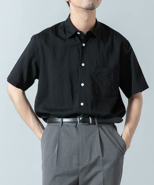 URBAN RESEARCH ROSSO / アーバンリサーチ ロッソ シャツ・ブラウス | 『WEB限定』『XLサイズあり』ストライプレギュラーカラー半袖シャツ | 詳細21