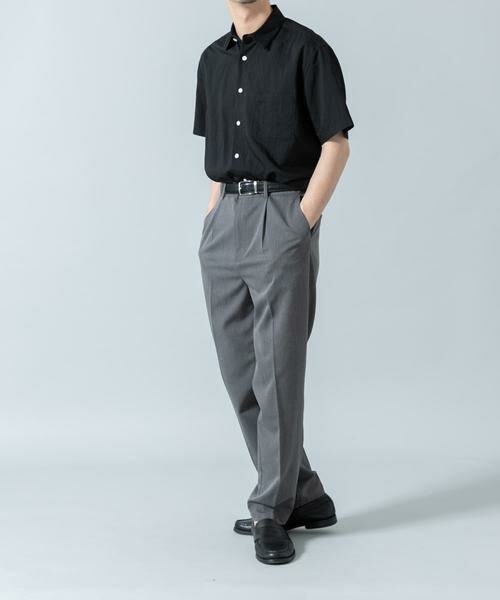 URBAN RESEARCH ROSSO / アーバンリサーチ ロッソ シャツ・ブラウス | 『WEB限定』『XLサイズあり』ストライプレギュラーカラー半袖シャツ | 詳細22