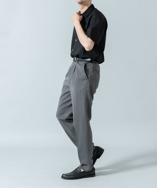 URBAN RESEARCH ROSSO / アーバンリサーチ ロッソ シャツ・ブラウス | 『WEB限定』『XLサイズあり』ストライプレギュラーカラー半袖シャツ | 詳細23