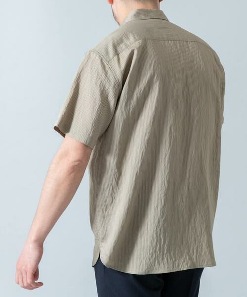 URBAN RESEARCH ROSSO / アーバンリサーチ ロッソ シャツ・ブラウス | 『WEB限定』『XLサイズあり』ストライプレギュラーカラー半袖シャツ | 詳細28