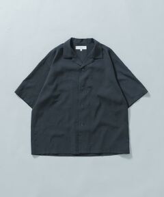 URBAN RESEARCH ROSSO / アーバンリサーチ ロッソ シャツ・ブラウス | 『WEB限定』『セットアップ対応/XLサイズあり』リネンライクオープンカラー半袖オーバーシャツ