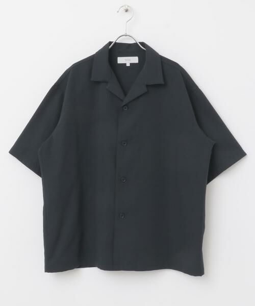 URBAN RESEARCH ROSSO / アーバンリサーチ ロッソ シャツ・ブラウス | 『WEB限定』『セットアップ対応/XLサイズあり』リネンライクオープンカラー半袖オーバーシャツ | 詳細10