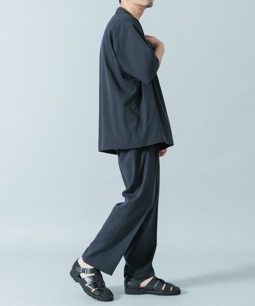 URBAN RESEARCH ROSSO / アーバンリサーチ ロッソ シャツ・ブラウス | 『WEB限定』『セットアップ対応/XLサイズあり』リネンライクオープンカラー半袖オーバーシャツ | 詳細8