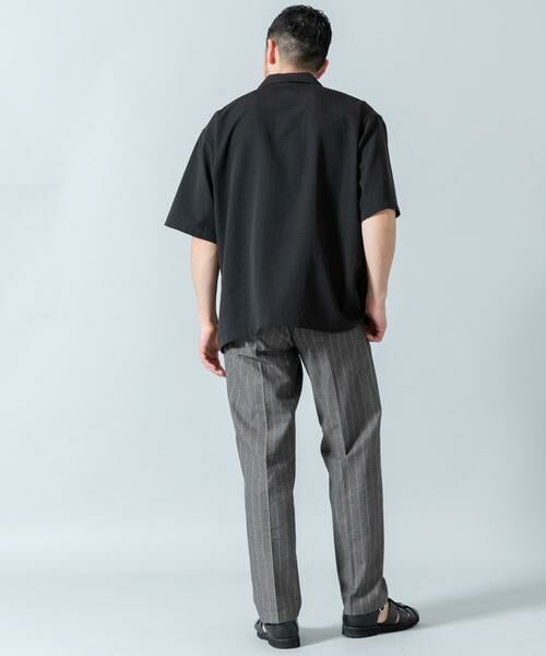 URBAN RESEARCH ROSSO / アーバンリサーチ ロッソ シャツ・ブラウス | 『WEB限定』『セットアップ対応/XLサイズあり』リネンライクオープンカラー半袖オーバーシャツ | 詳細27