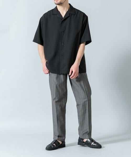 URBAN RESEARCH ROSSO / アーバンリサーチ ロッソ シャツ・ブラウス | 『WEB限定』『セットアップ対応/XLサイズあり』リネンライクオープンカラー半袖オーバーシャツ | 詳細29