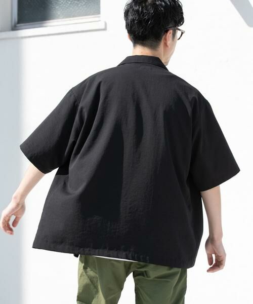 URBAN RESEARCH ROSSO / アーバンリサーチ ロッソ シャツ・ブラウス | 『WEB限定』『セットアップ対応/XLサイズあり』リネンライクオープンカラー半袖オーバーシャツ | 詳細17