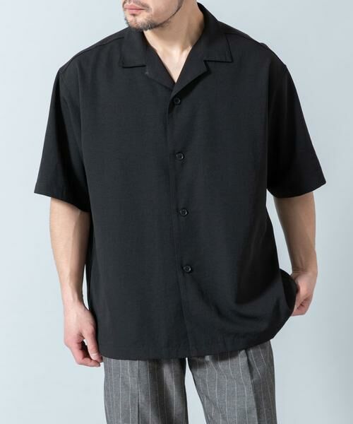 URBAN RESEARCH ROSSO / アーバンリサーチ ロッソ シャツ・ブラウス | 『WEB限定』『セットアップ対応/XLサイズあり』リネンライクオープンカラー半袖オーバーシャツ | 詳細22