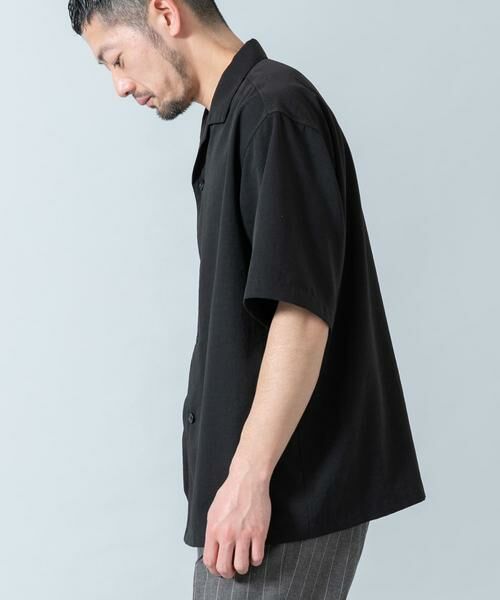 URBAN RESEARCH ROSSO / アーバンリサーチ ロッソ シャツ・ブラウス | 『WEB限定』『セットアップ対応/XLサイズあり』リネンライクオープンカラー半袖オーバーシャツ | 詳細23