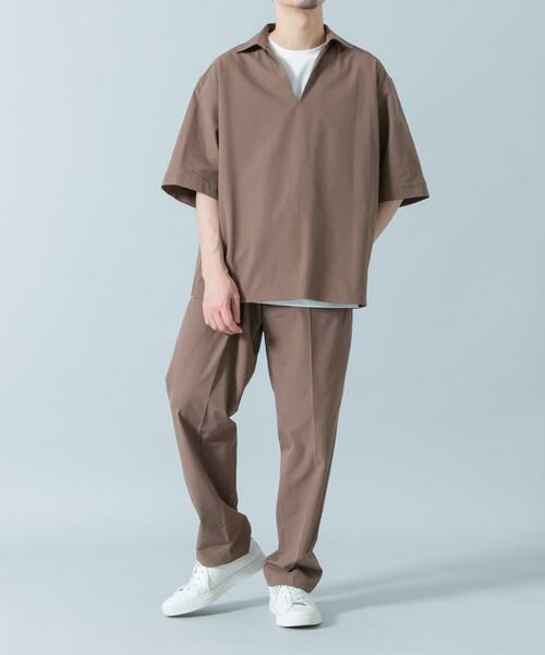 URBAN RESEARCH ROSSO / アーバンリサーチ ロッソ シャツ・ブラウス | 『WEB限定』『セットアップ対応/XLサイズあり』シアサッカースキッパー半袖シャツ | 詳細11